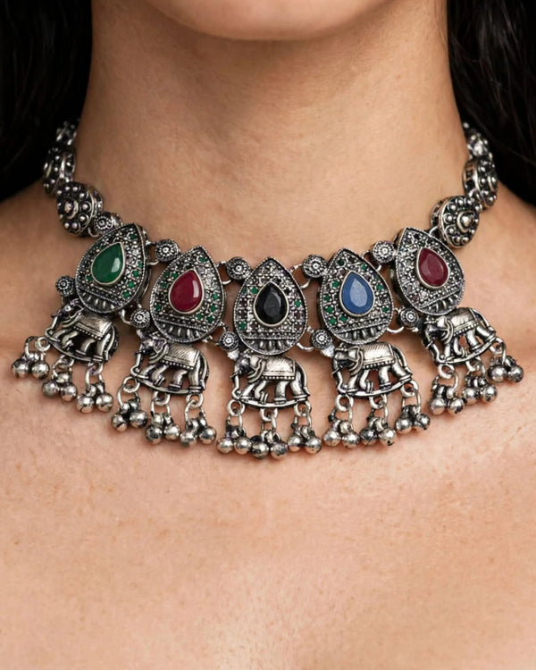 Heritage Elephant Craft Choker Set