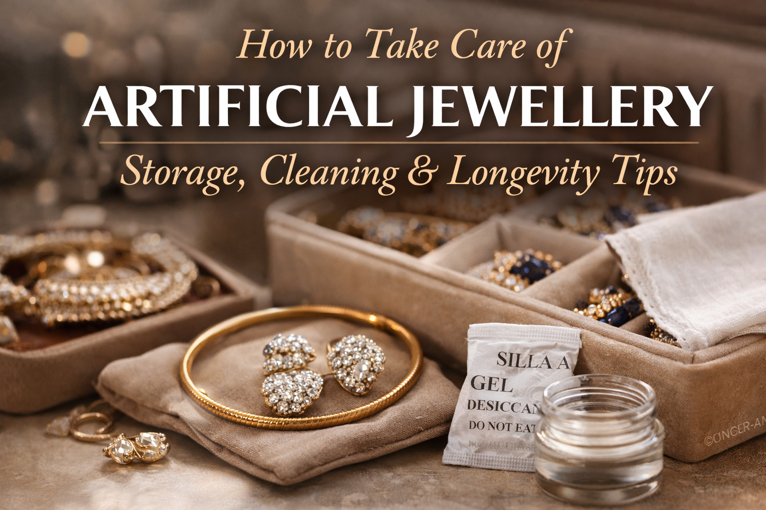 How to Take Care of Artificial Jewellery: Storage, Cleaning & Longevity Tips