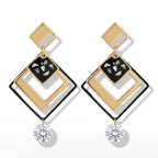 Black Geometric Deco
