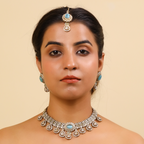 Lustre Mojonate Kundan Set