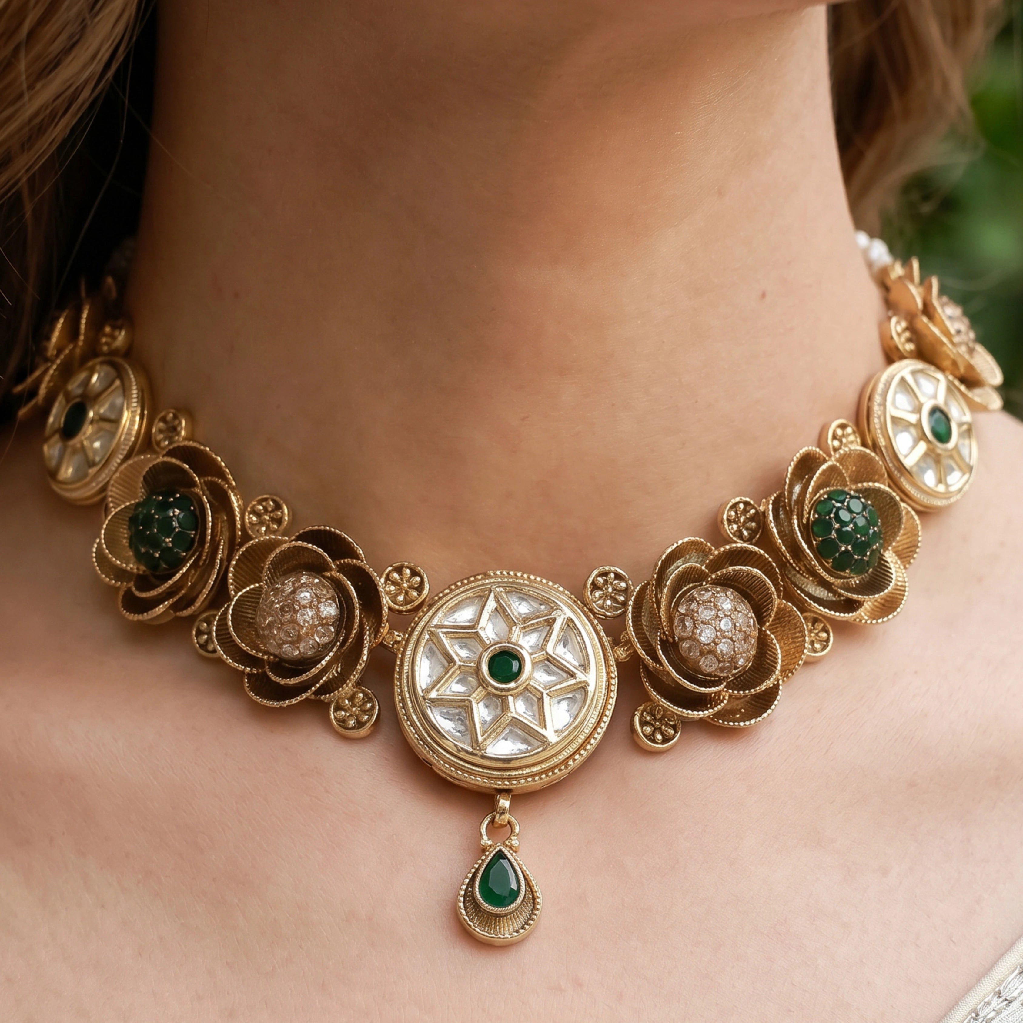 Zareen Flora Necklace