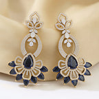 Neel Pushpa Leaf Dangles