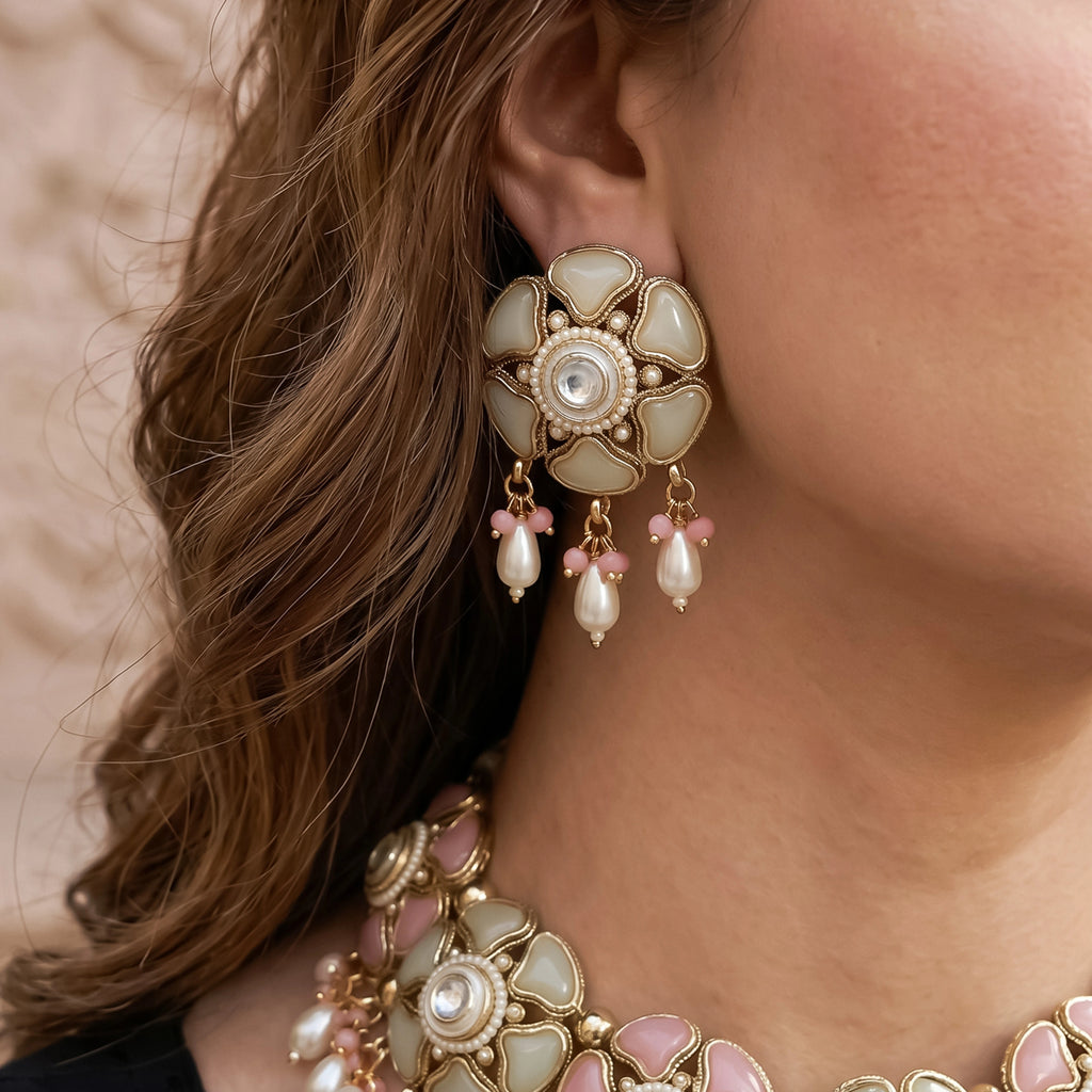 Noor Petal Floral Necklace