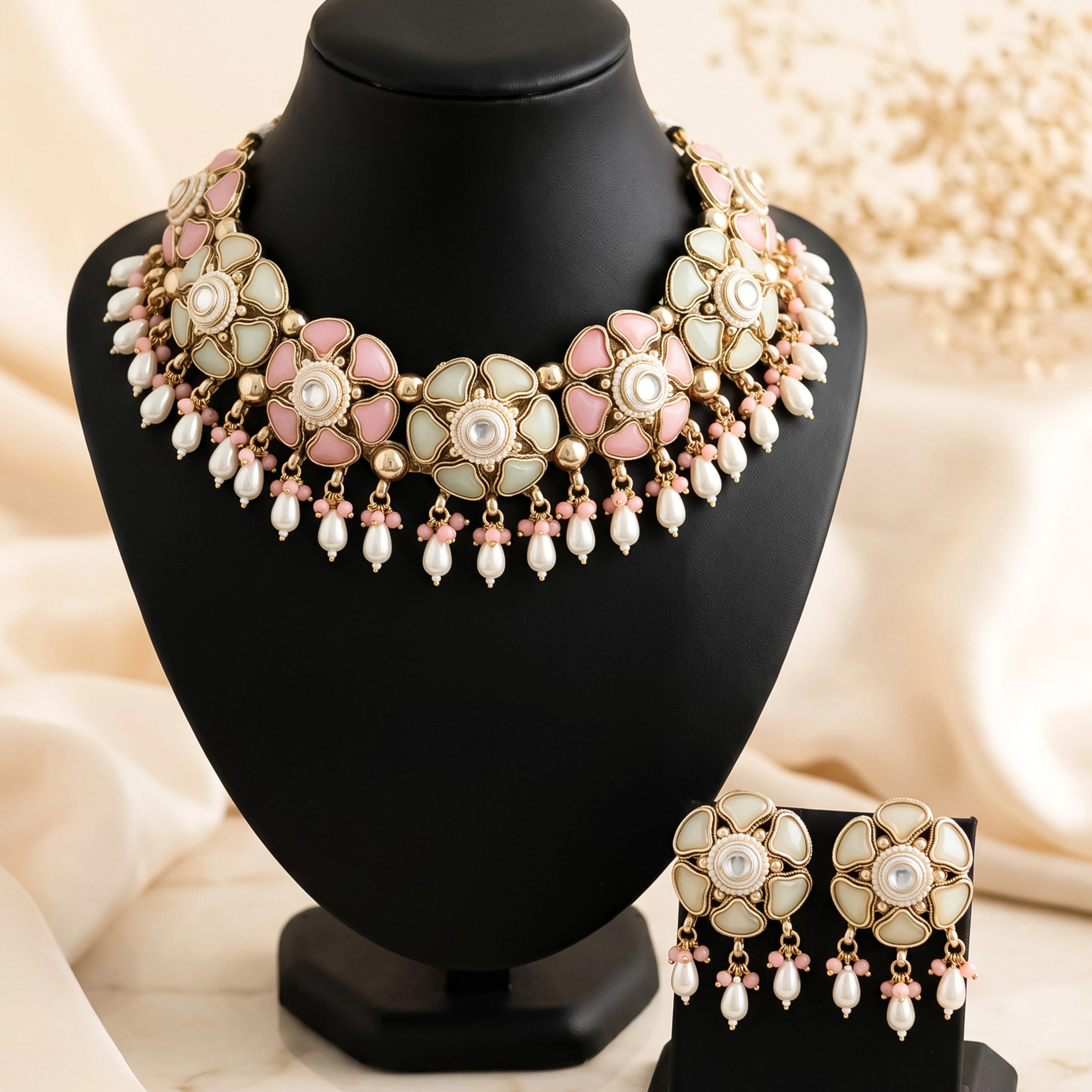 Noor Petal Floral Necklace