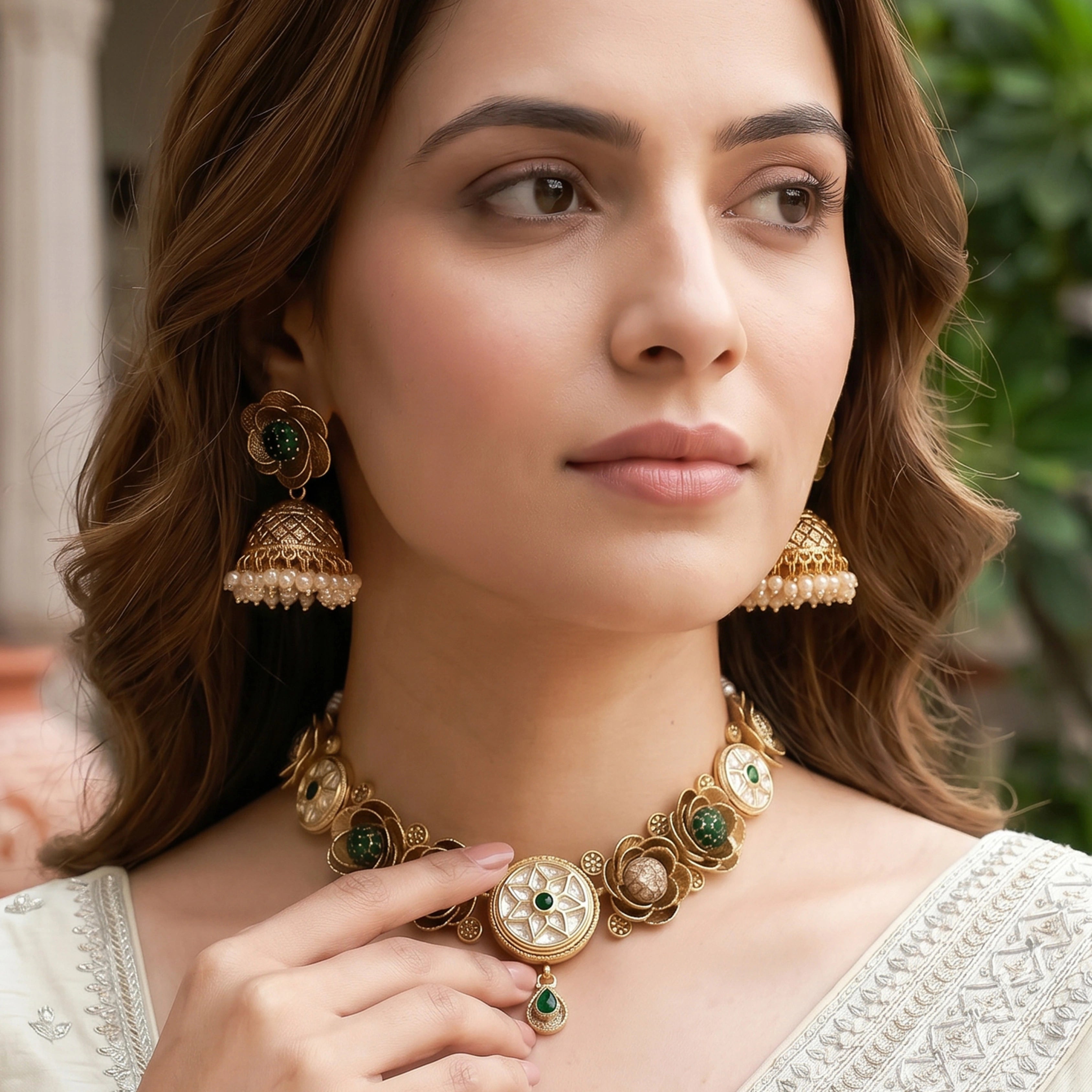 Zareen Flora Necklace