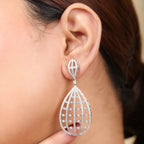 Celeste Basket Glow Earrings