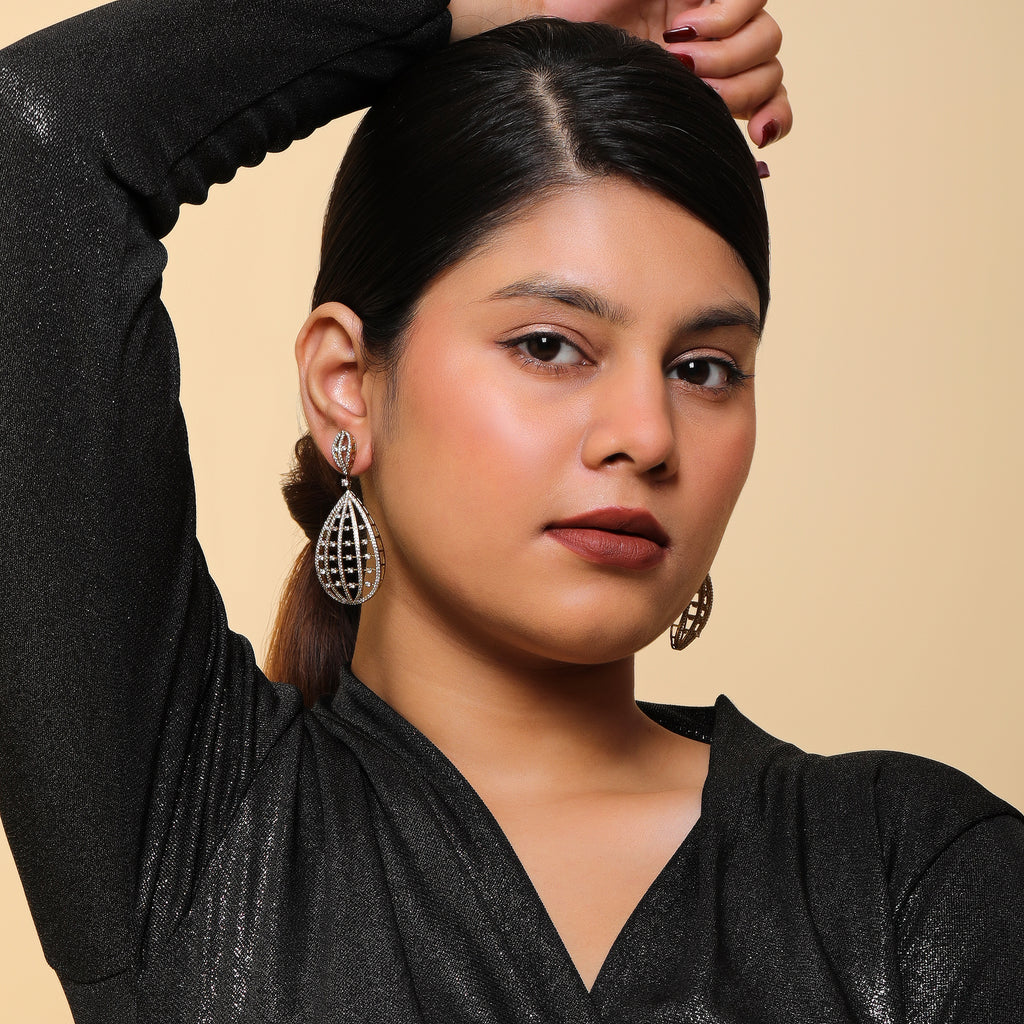 Celeste Basket Glow Earrings