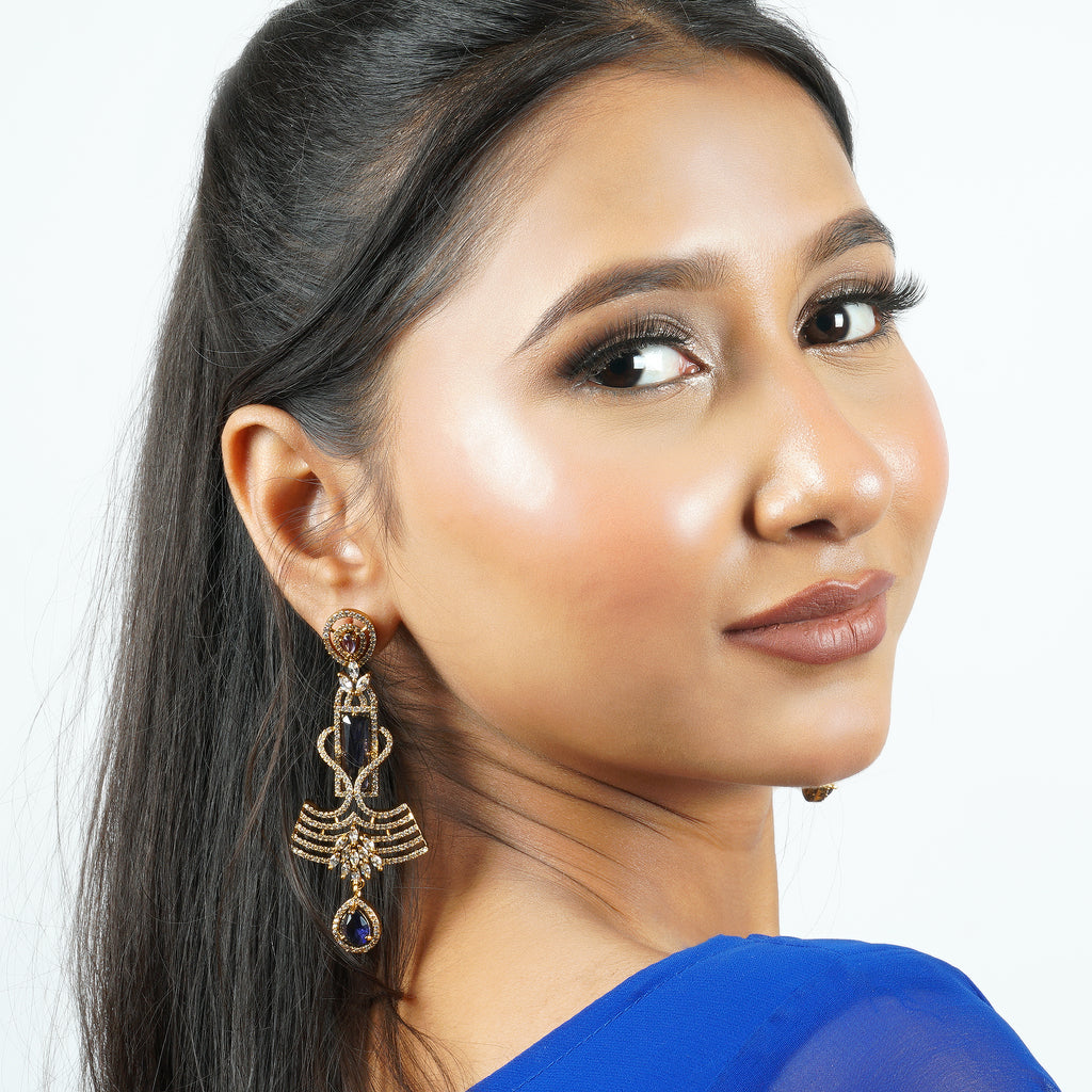 Amethyst Rajwada Dangler