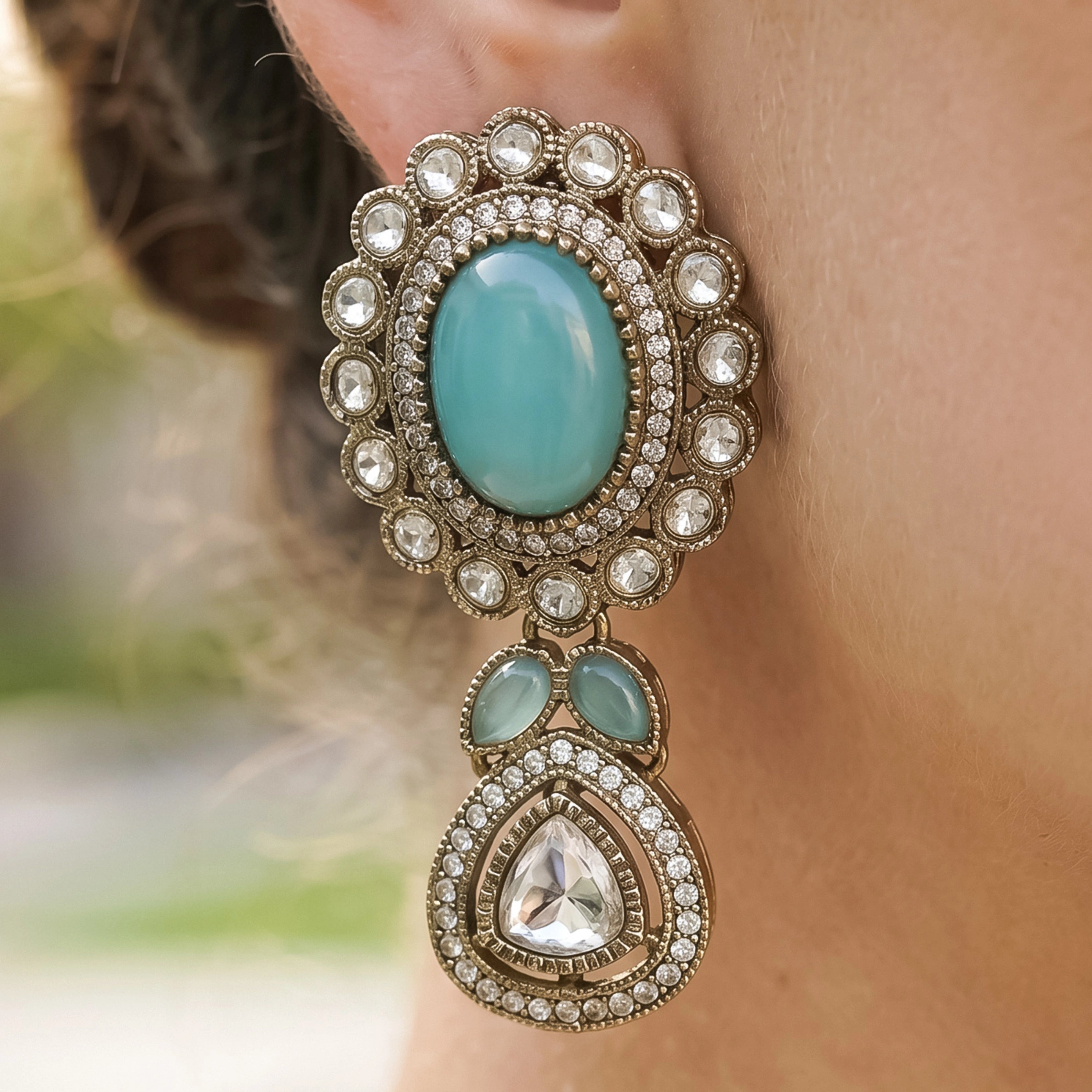 Moonlit Aqua Jewellery Set