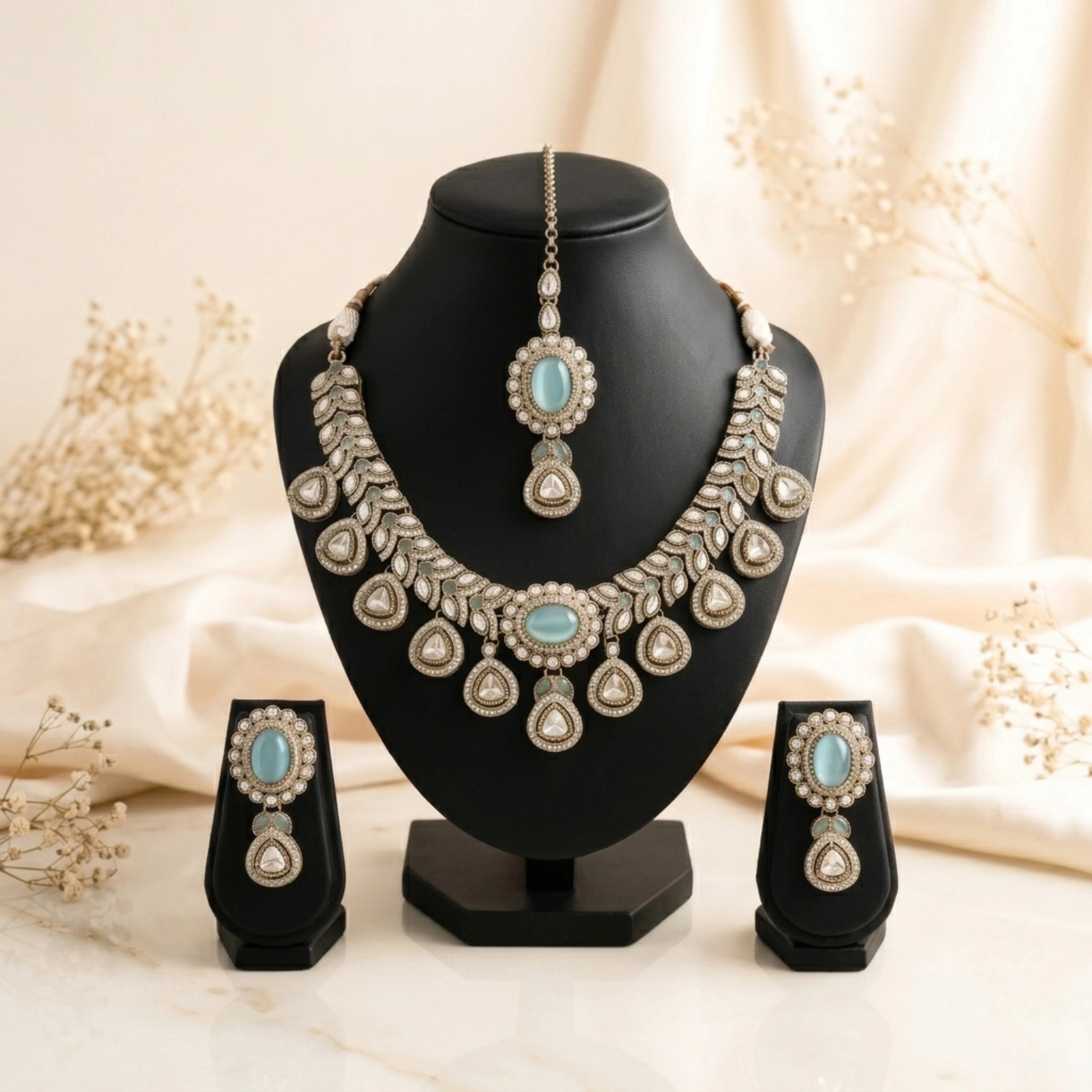 Moonlit Aqua Jewellery Set