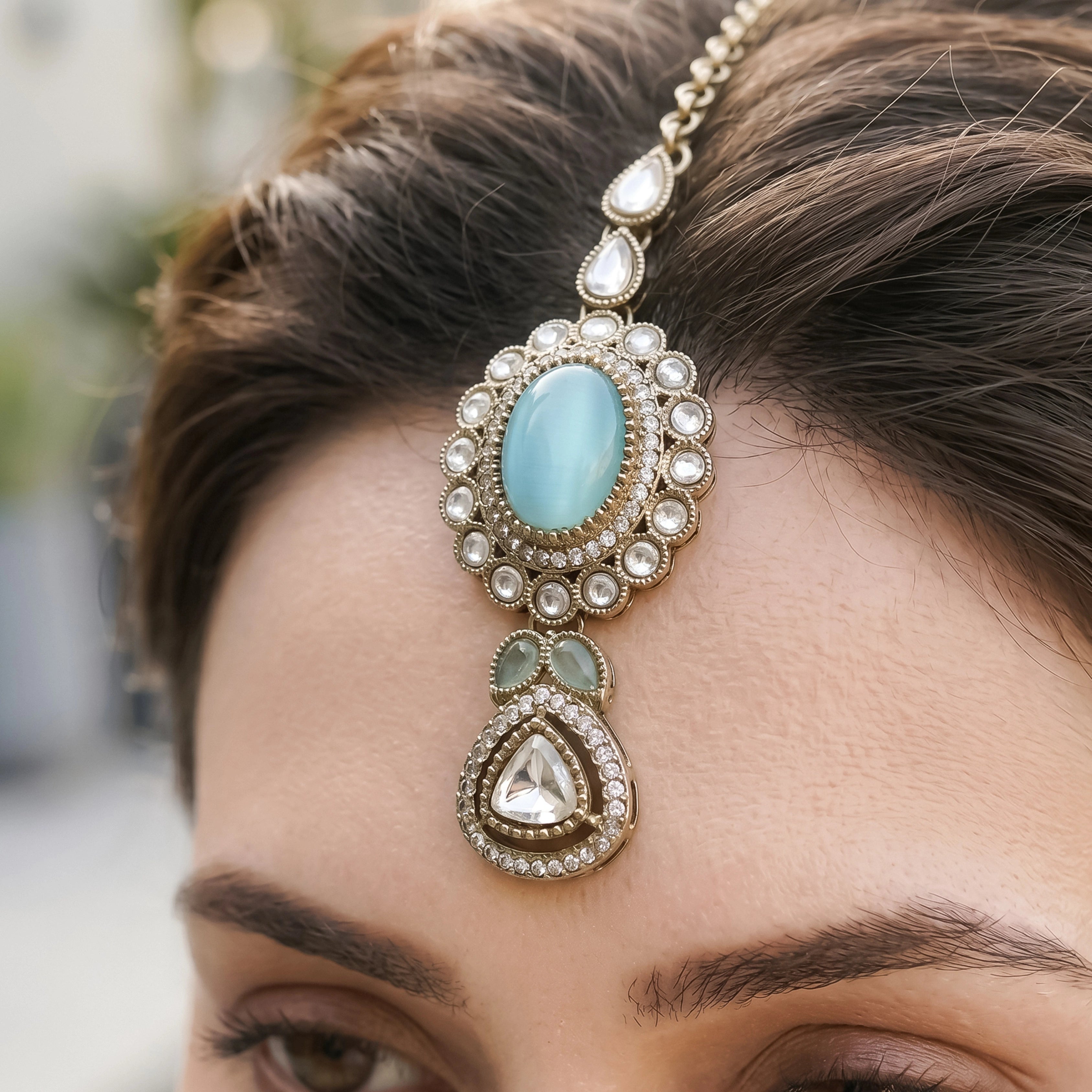 Moonlit Aqua Jewellery Set