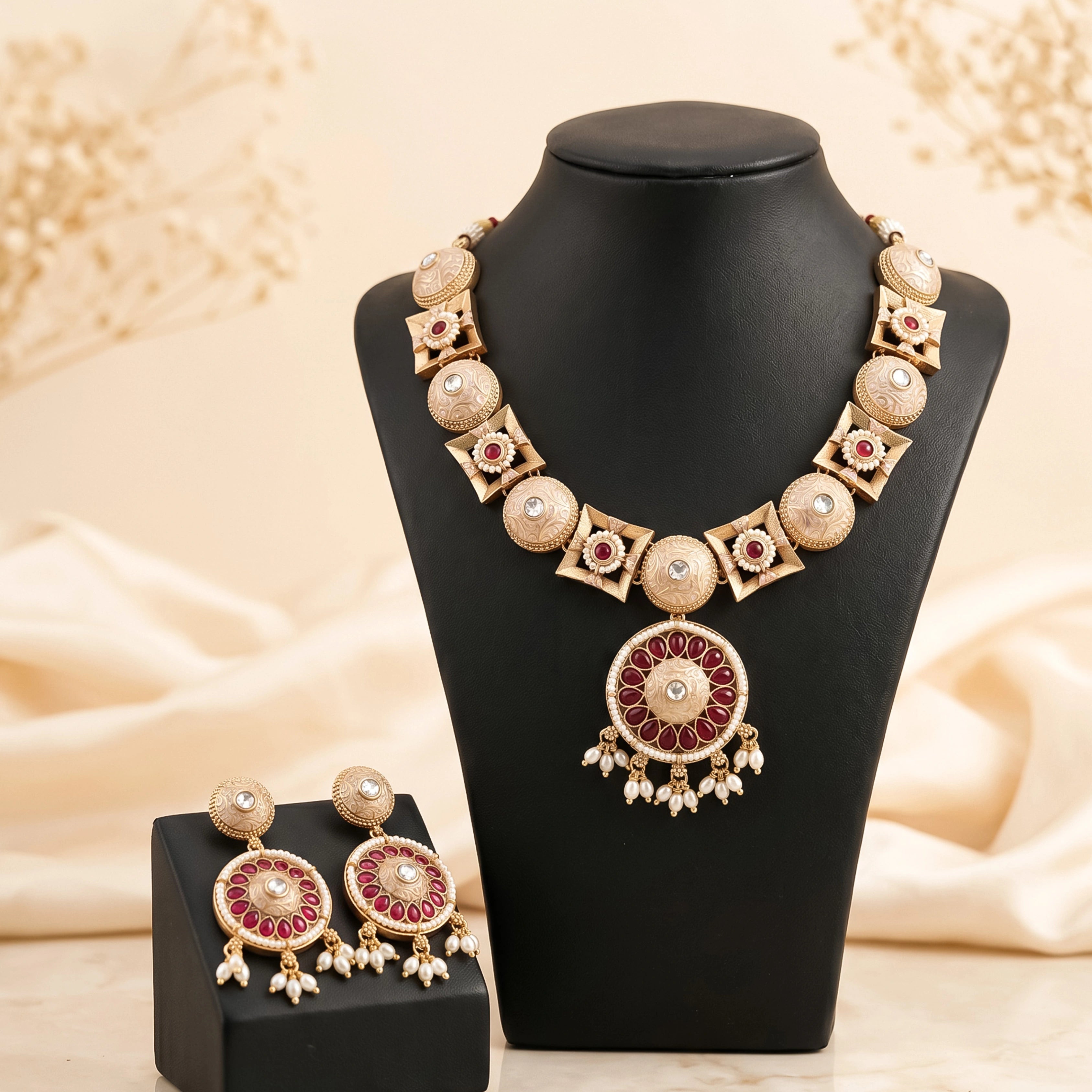 Blush Gold Harmony Necklace