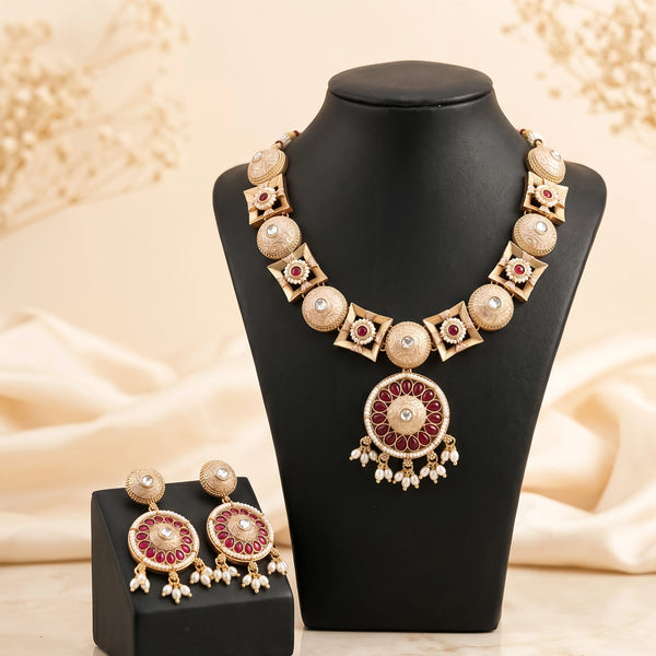 Blush Gold Harmony Necklace