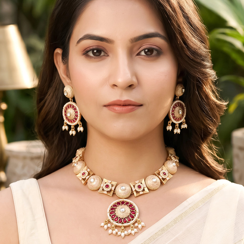 Blush Gold Harmony Necklace