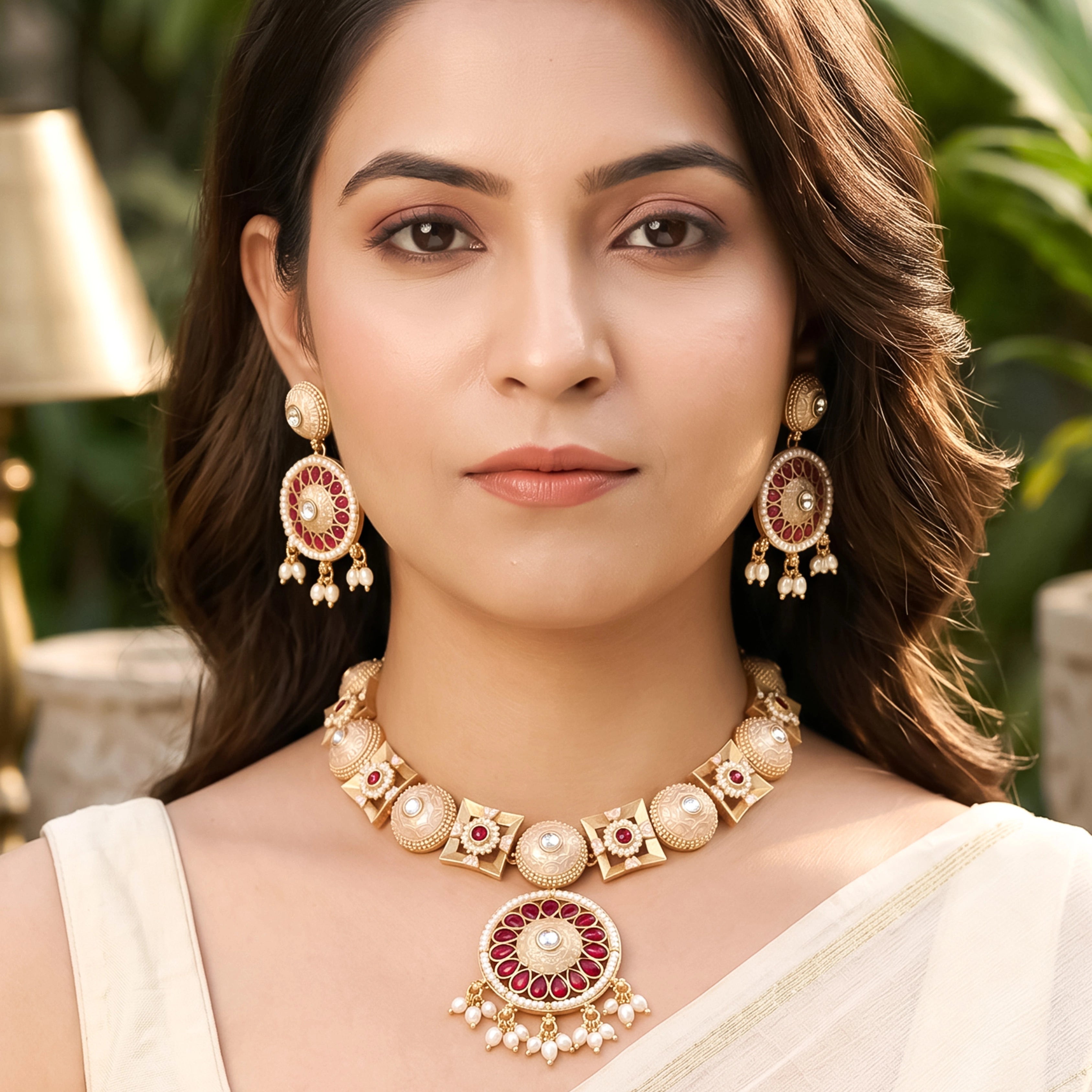 Blush Gold Harmony Necklace