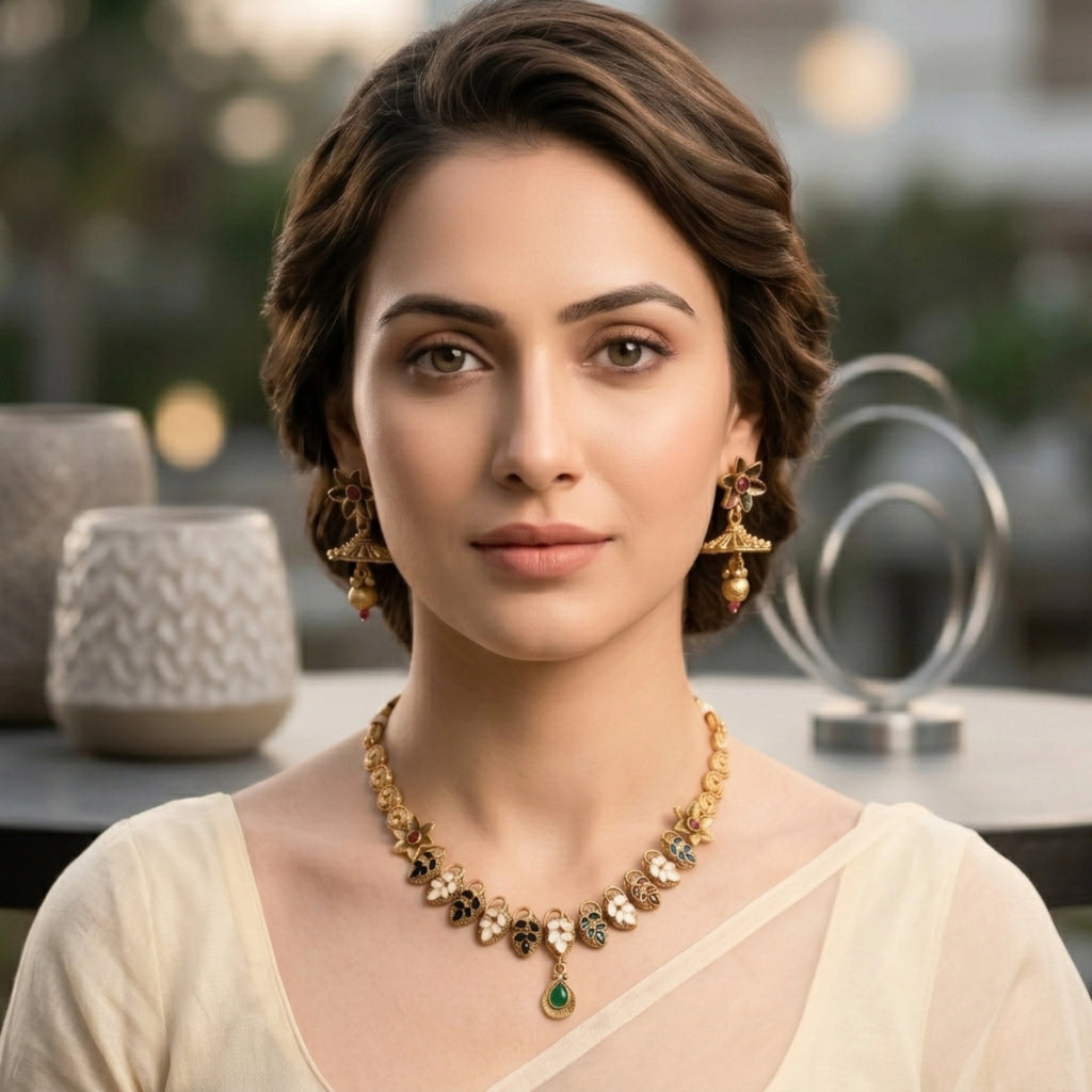 Nayantara Antique Set