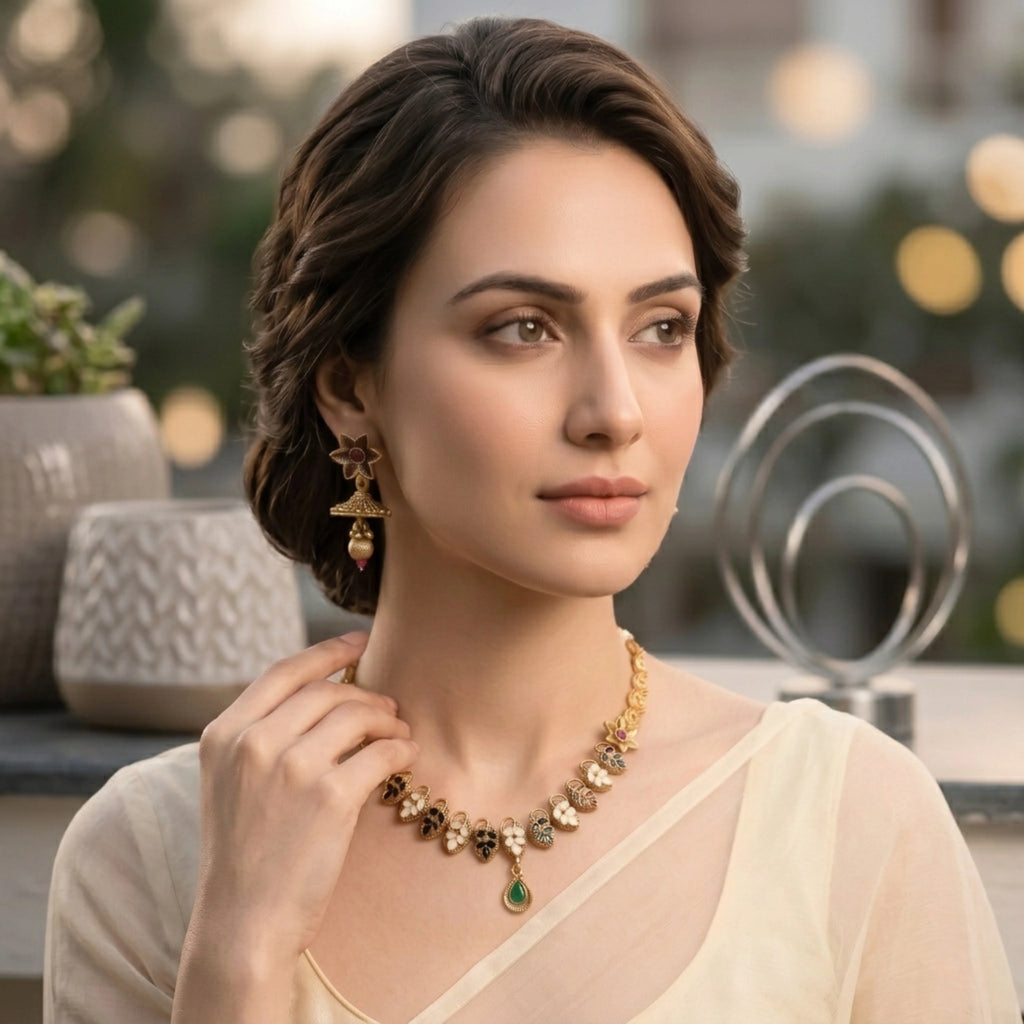 Nayantara Antique Set