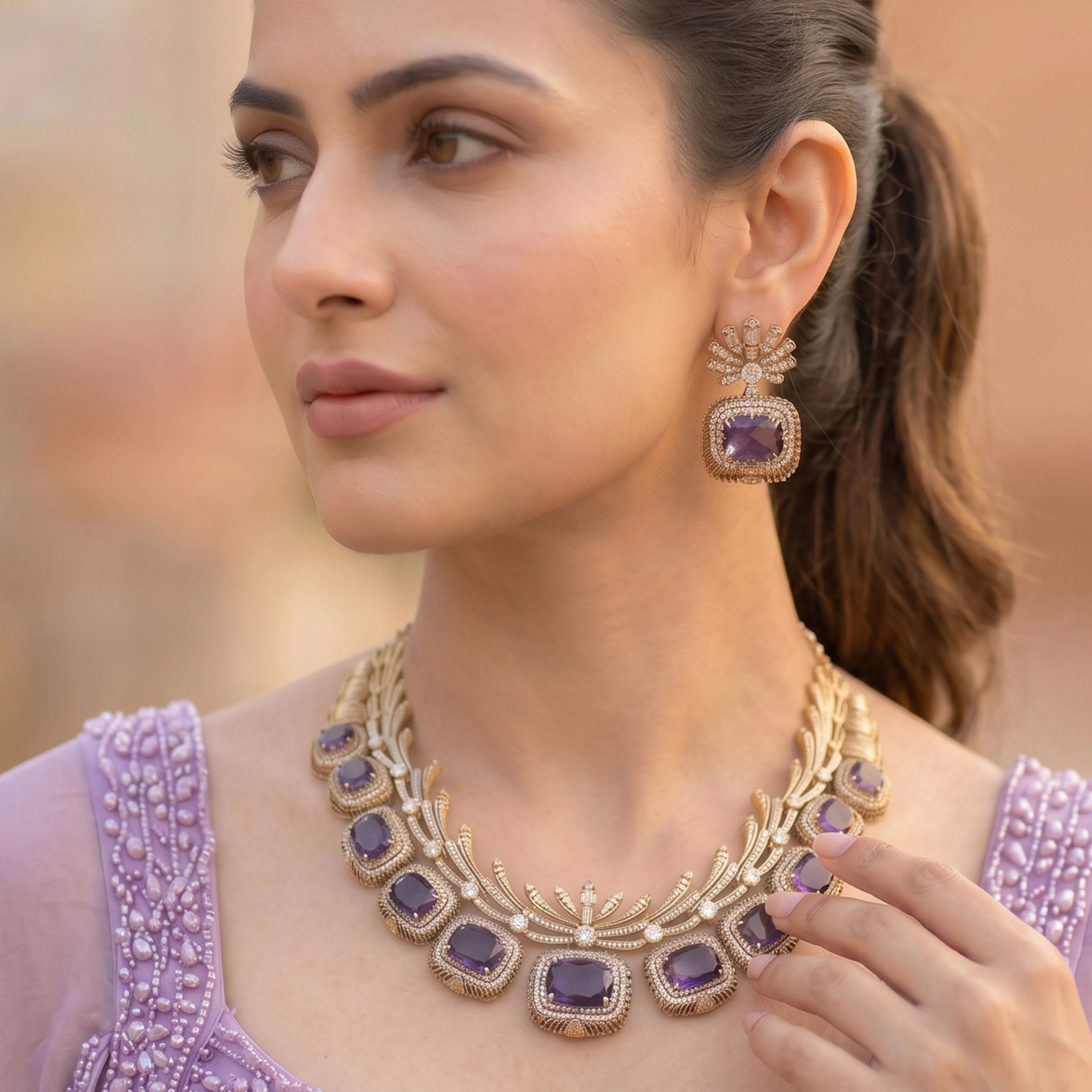 Royal Plum Mehndi