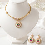 Rosé Blossom Halo Set