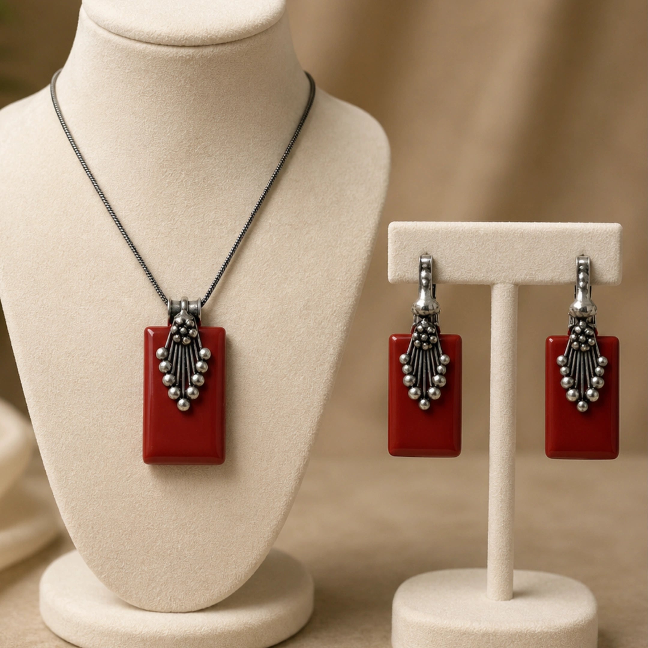 Crimson Noir Elegance Set