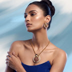 Mayura Pearl Heritage Pendant Set