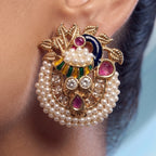 Mayura Pearl Heritage Pendant Set