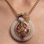 Mayura Pearl Heritage Pendant Set