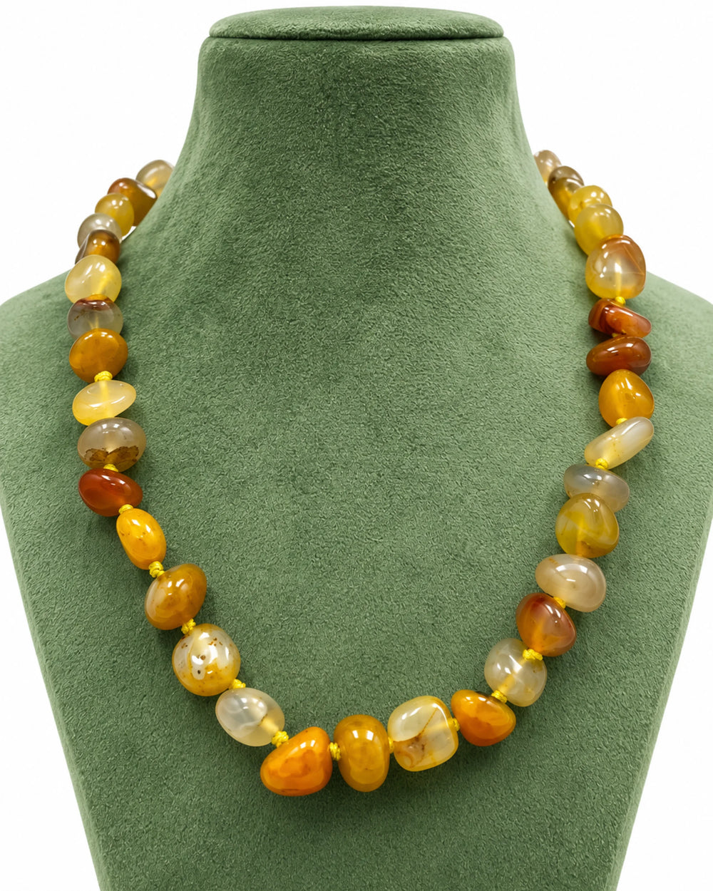 The Amber Harvest Gemstone Mala