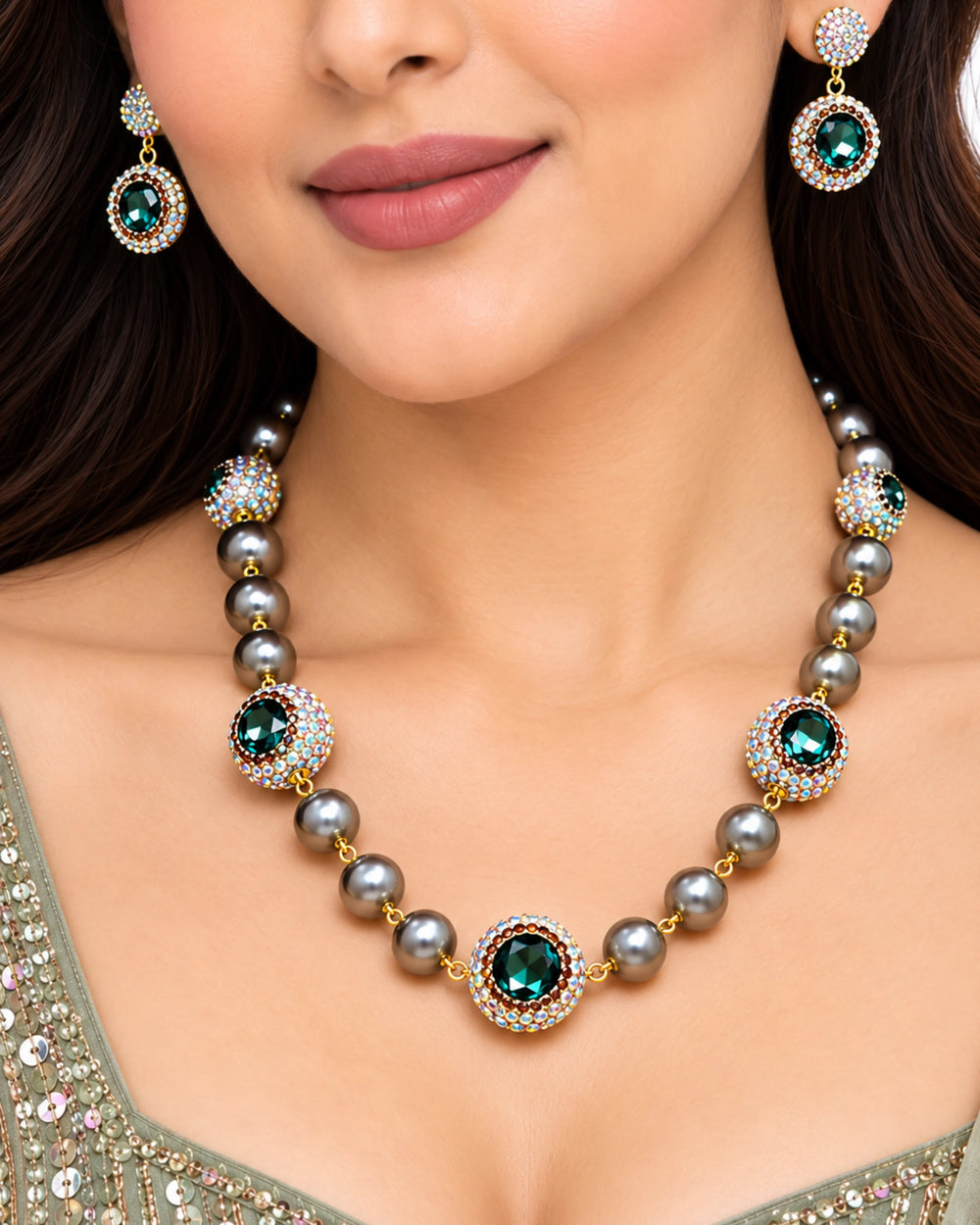 Emerald Radiance & Metallic Pearl Set