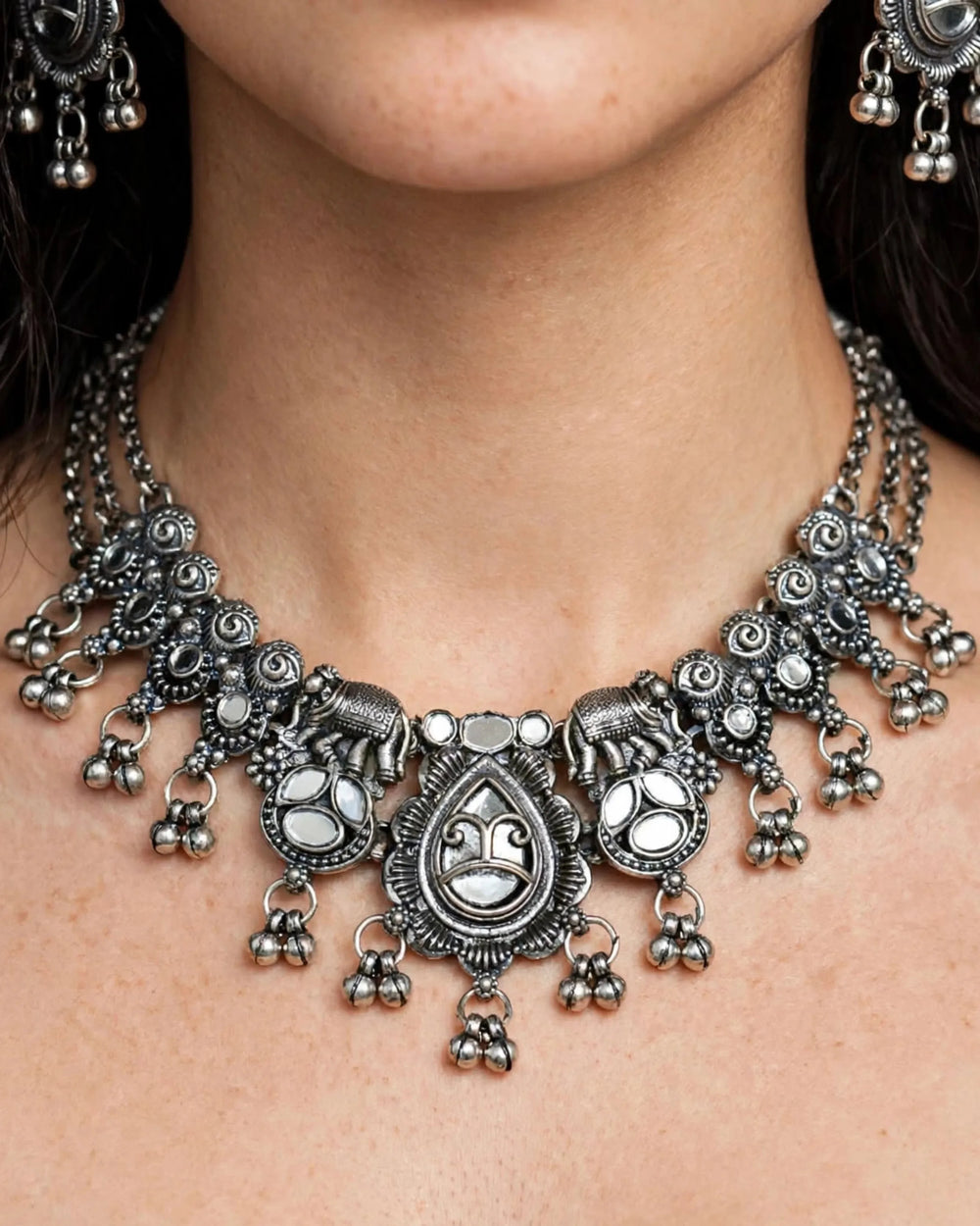 The Ethnic Horizon Tribal Silver Set