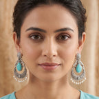 Turquoise Noor Chandbali
