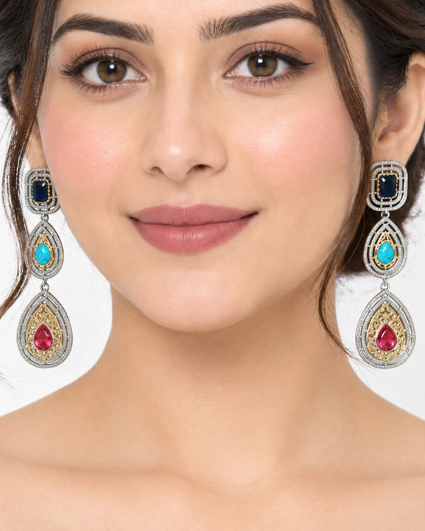Regal Tri-Gem Statement Shoulder Dusters