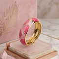 PINK MOSAIC ENAMEL BANGLE