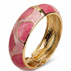 PINK MOSAIC ENAMEL BANGLE