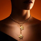 Golden Bloom Pendant