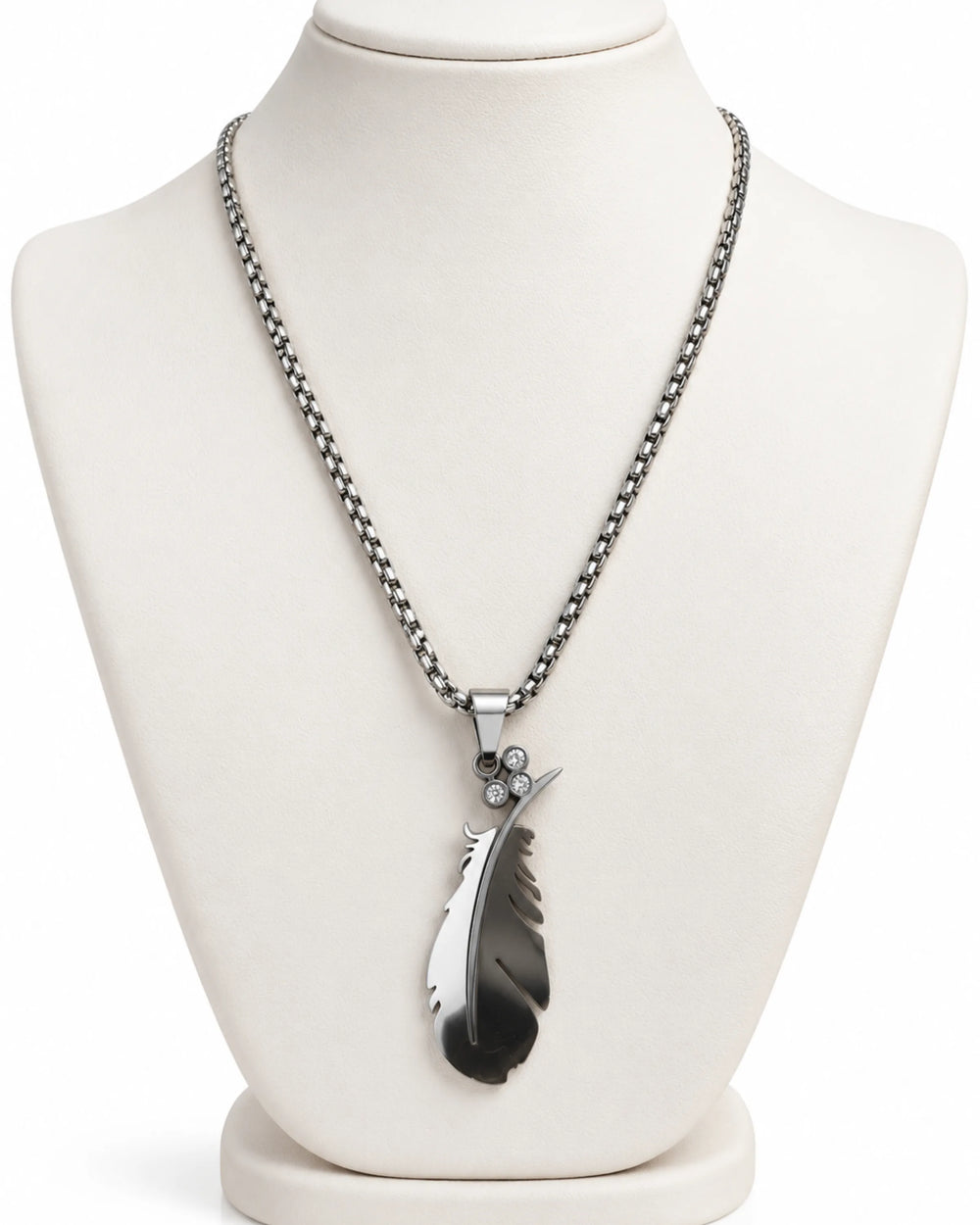 The Midnight Feather Necklace