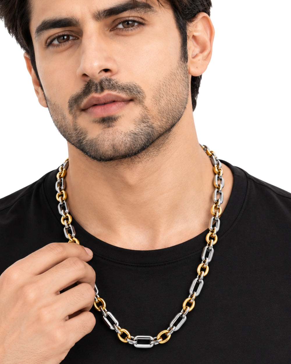 The Two-Tone Interlock Chain