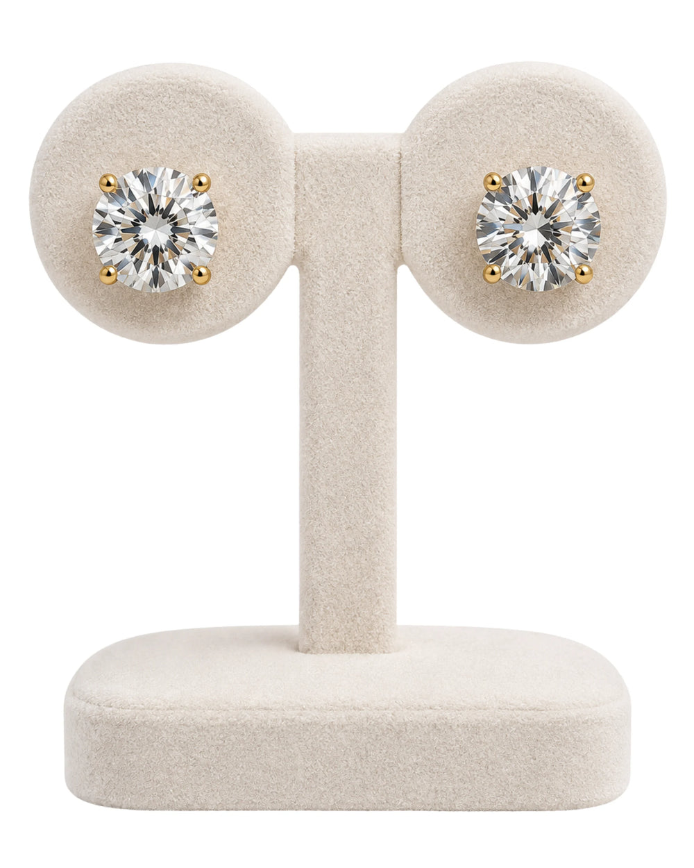 The Aureate Solitaire Sunburst Studs
