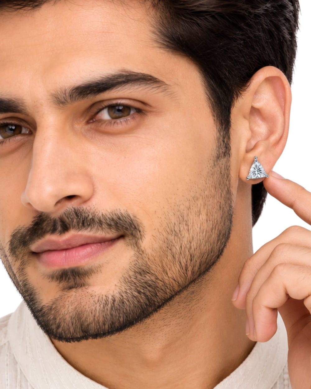 The Triangular Vanguard Silver Studs
