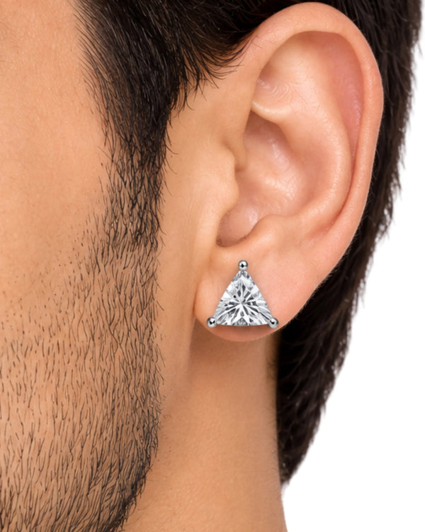 The Triangular Vanguard Silver Studs