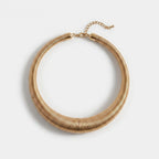 Spring Coil Gold Necklace