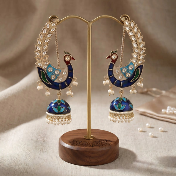 PEACOCK WING EAR CLIMBER