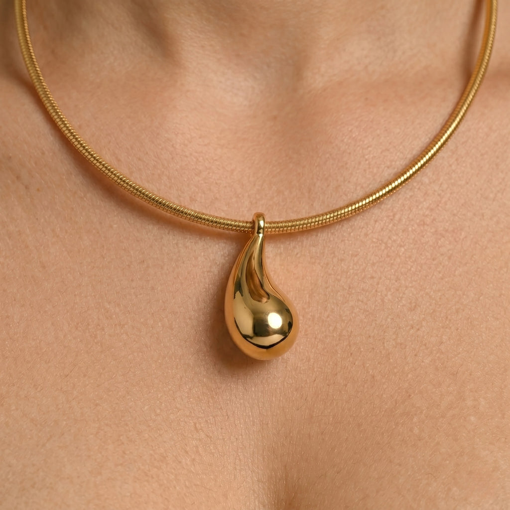 Golden Drop Luxe Pendant