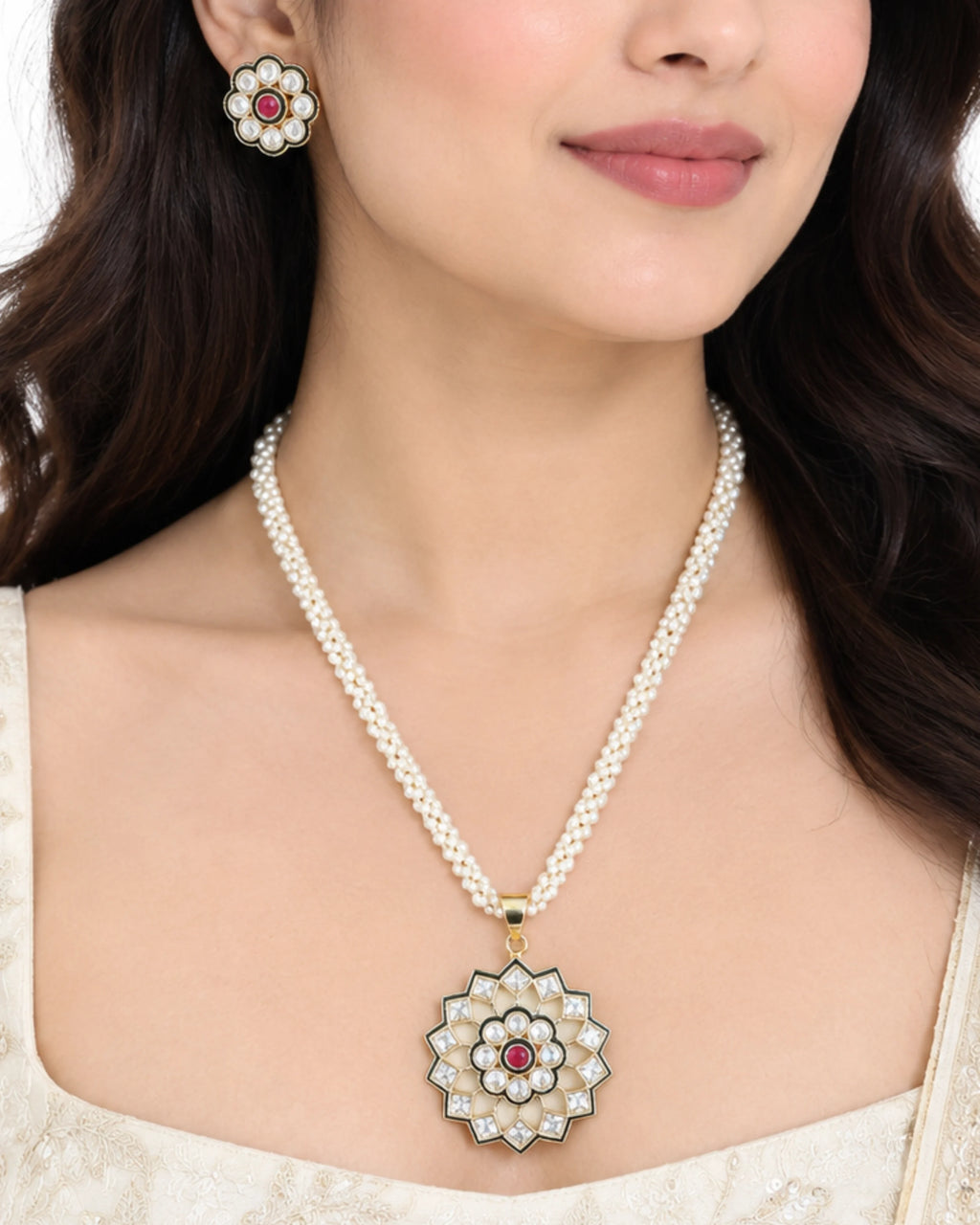 Midnight Pearl Blossom Set