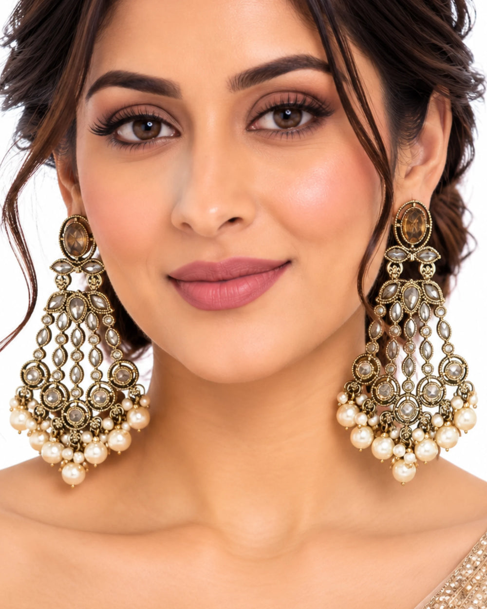 Imperial Smokey Topaz Statement Dangles