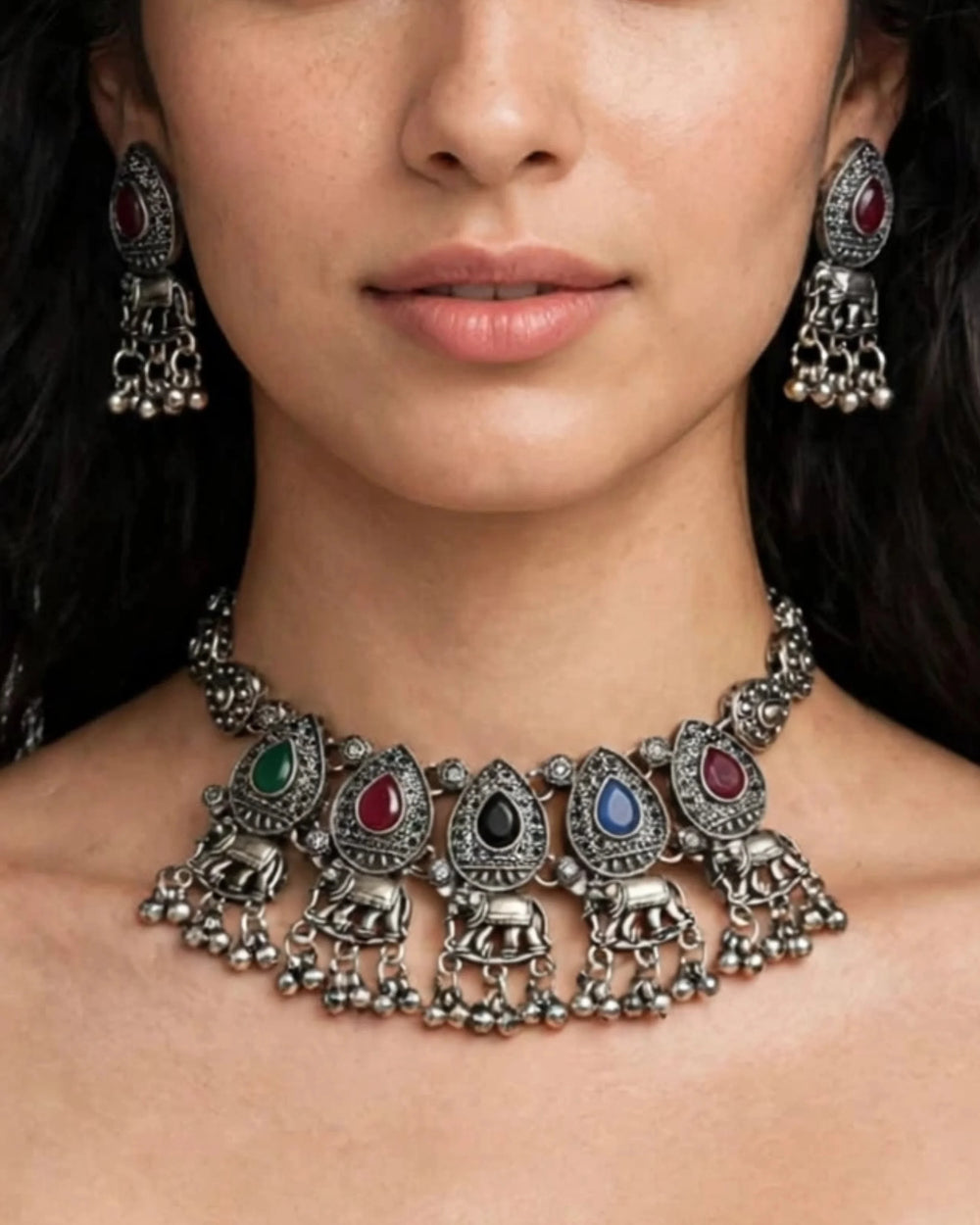 Heritage Elephant Craft Choker Set