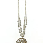 Ivory Spiral Grace Necklace