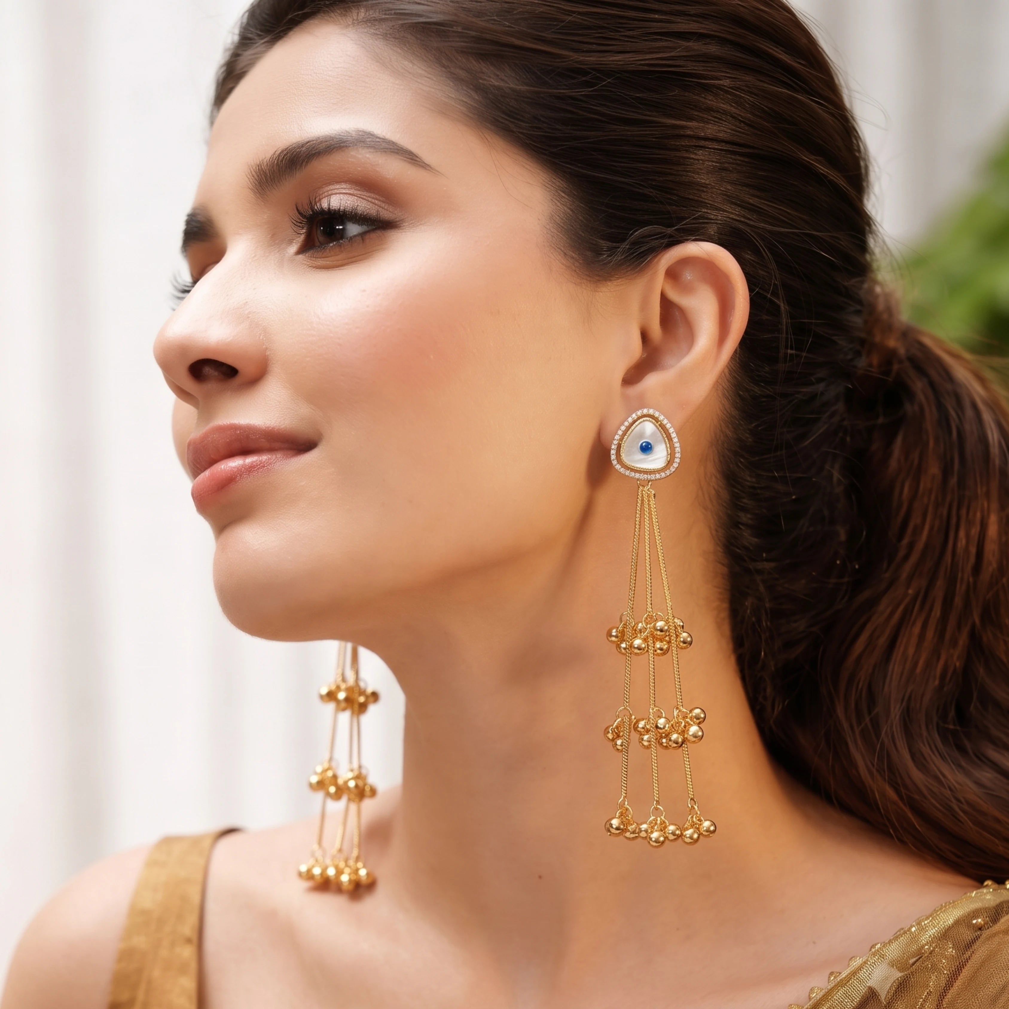 Noor Tara Drop Earrings