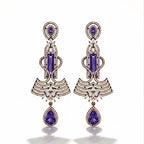 Amethyst Rajwada Dangler