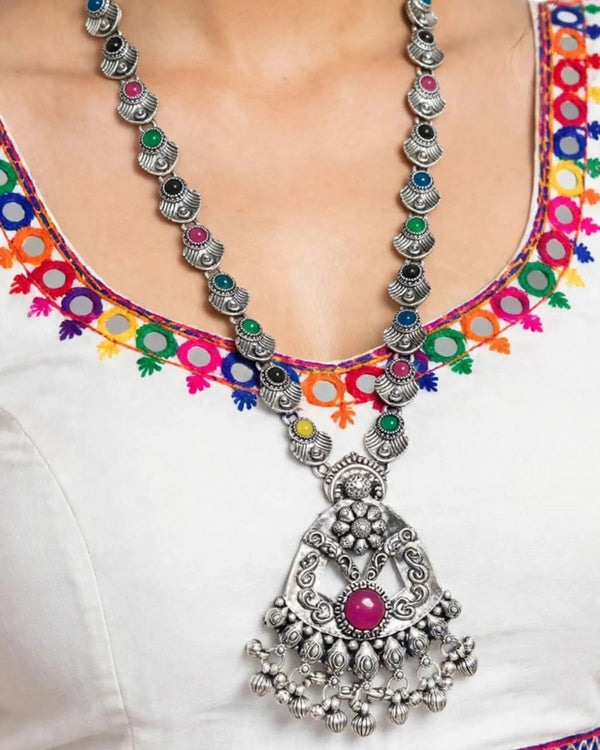 Rangoli Riwaaz Oxidised Jewelry Set